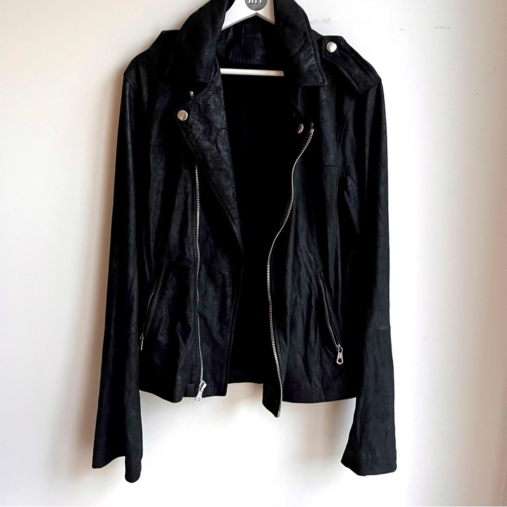 Joe’s Jeans Soft Leather Motorcycle Jacket